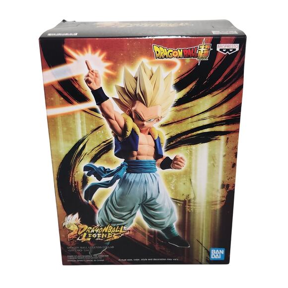 Dragon Ball Legends Collab Gotenks Super Saiyan Figure Banpresto Brand New - Picture 1 of 5